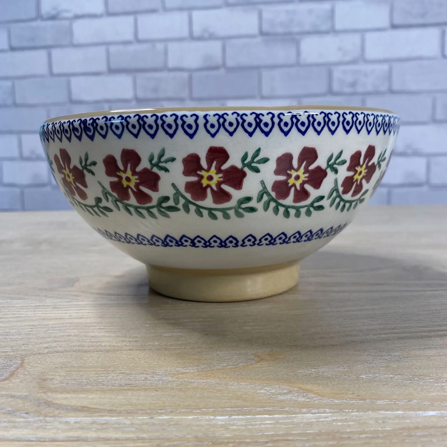 Old Rose Vegetable Bowl