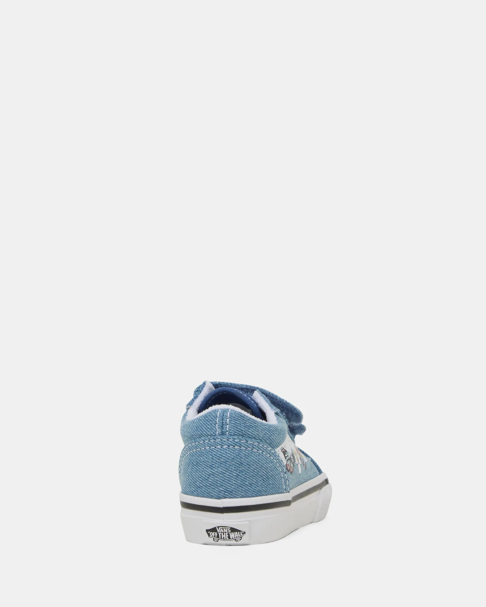 Old Skool V Denim Infant Denim Navy/White