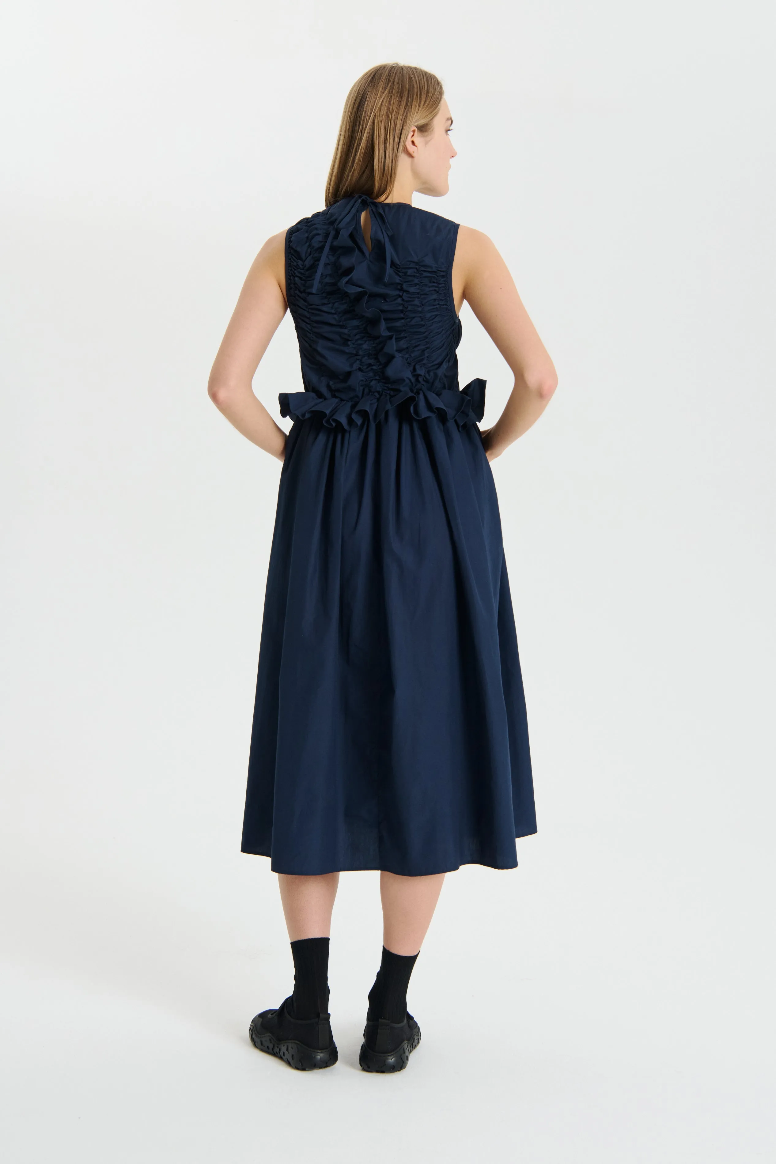 OLE | DRESS COTTON NAVY