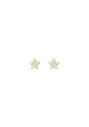 Ole Lynggaard Shooting Star Diamond Studs Earrings | Mini