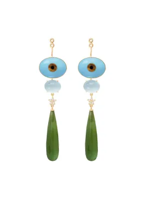 Ole Lynggaard Special Edition Evil Eye Dangle Earring Pendants