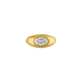 Oval Diamond Roz Ring