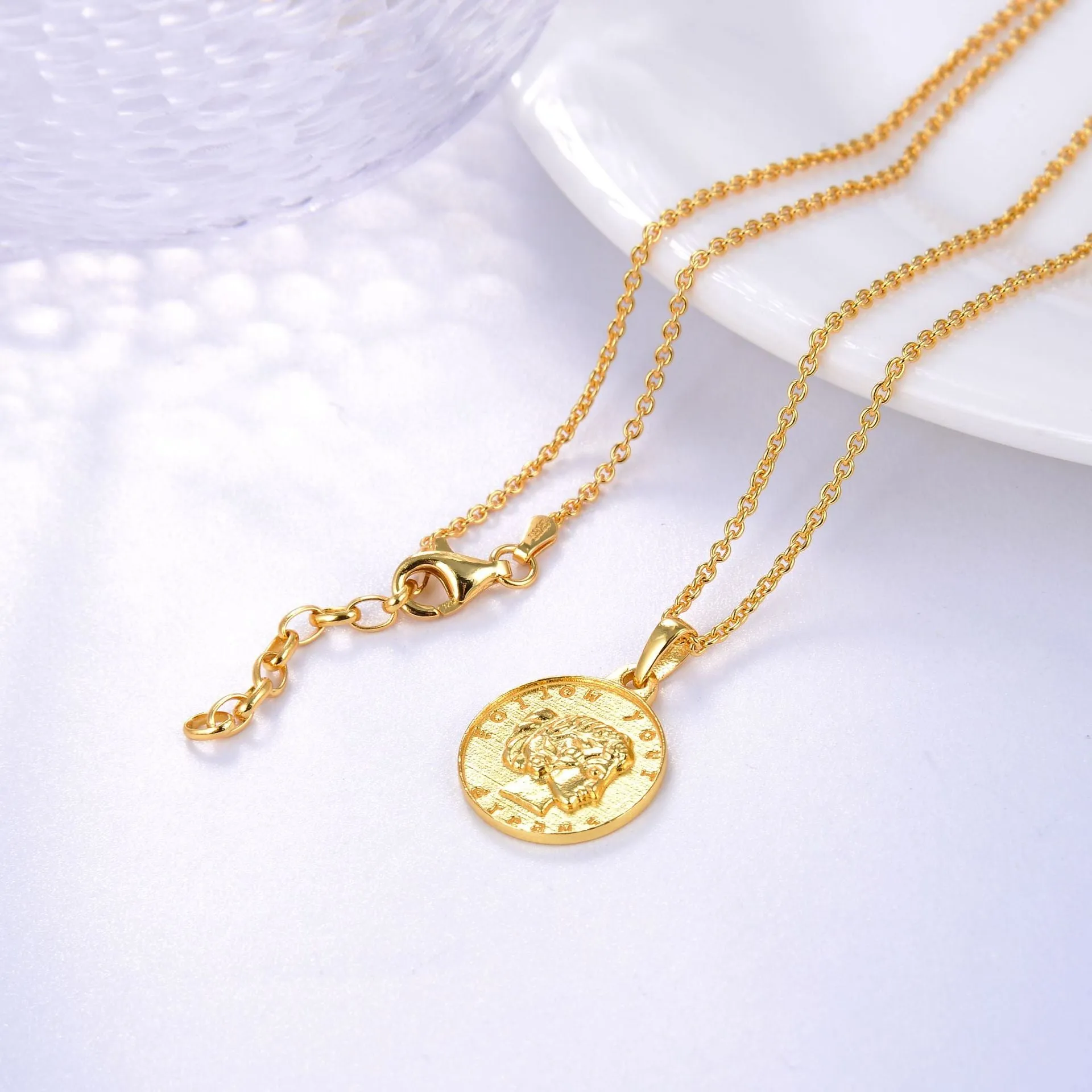 Princess Love Coin Pendant