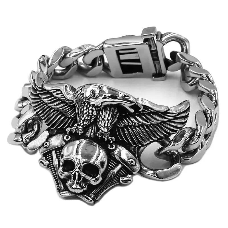 Skull/Eagle  Bracelet