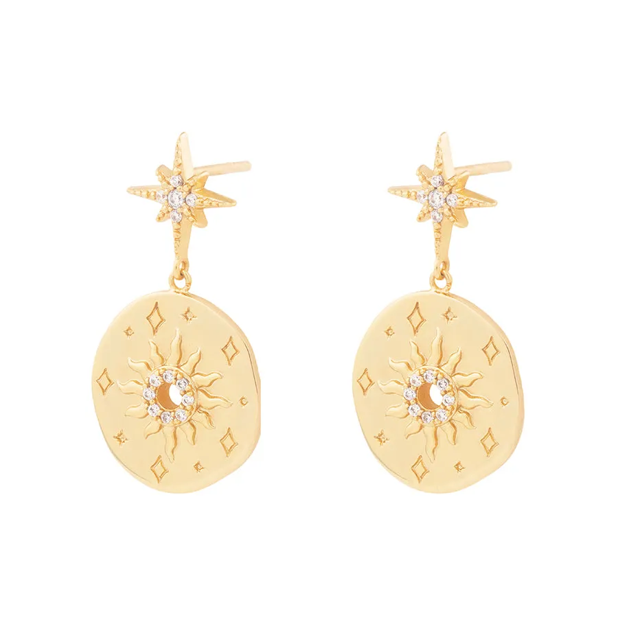 Solis Nova Gold Earrings