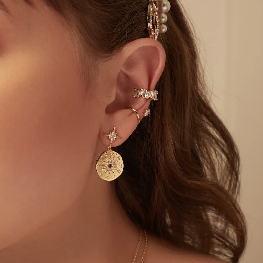 Solis Nova Gold Earrings