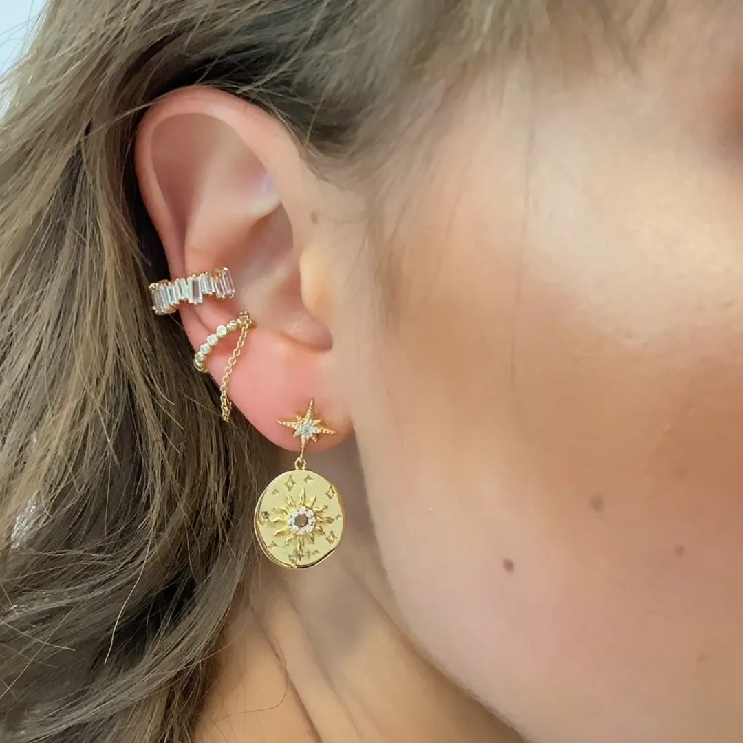 Solis Nova Gold Earrings