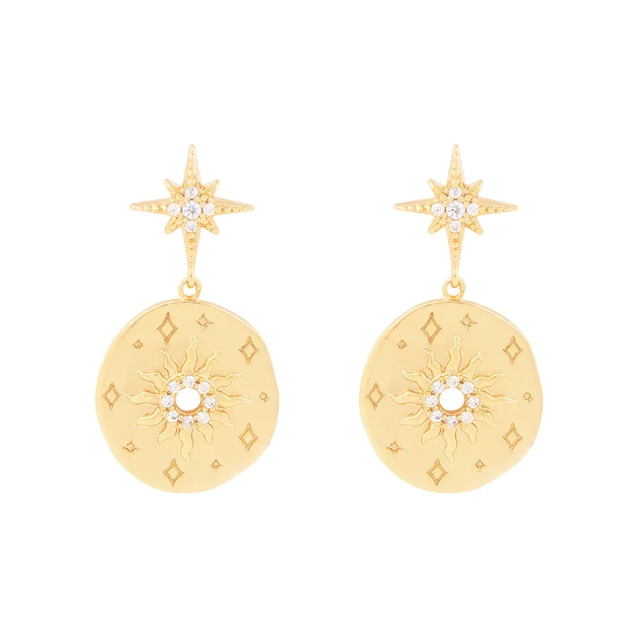 Solis Nova Gold Earrings