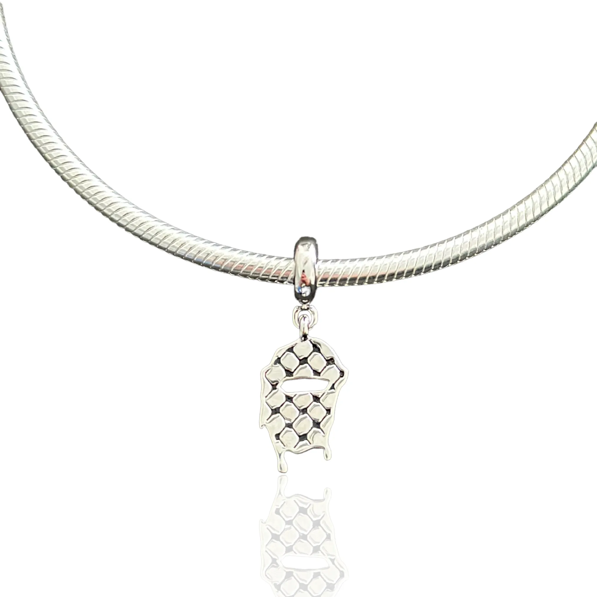 Sterling Silver Kufiya Charm