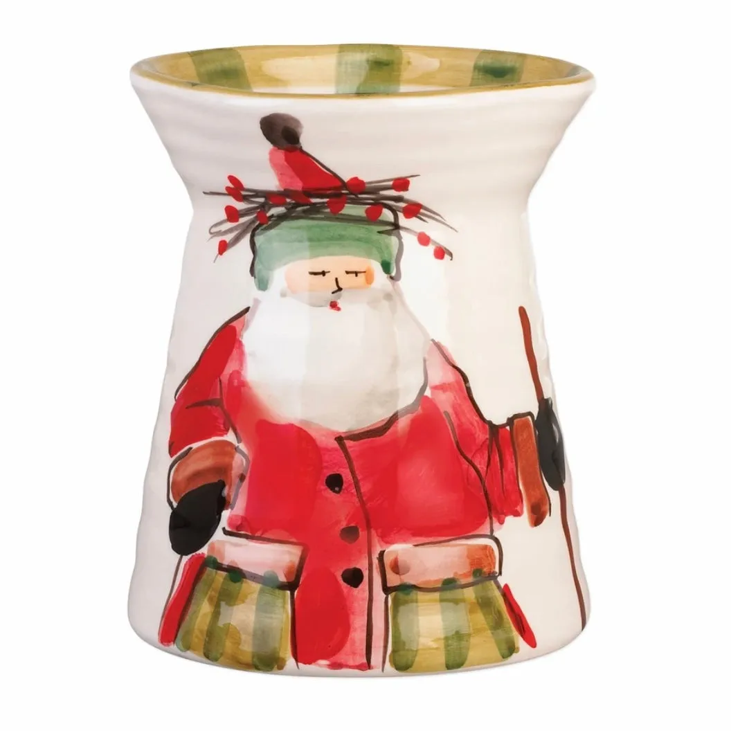 VIETRI Old St. Nick Utensil Holder