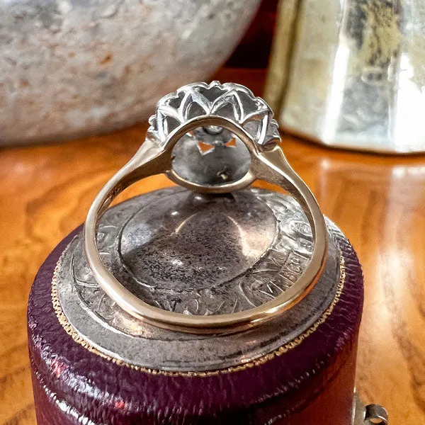 Vintage Diamond Cluster Ring