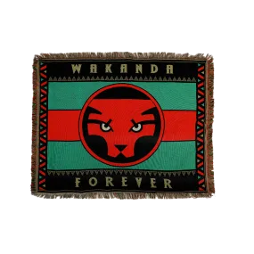 Wakanda Forever Flag Throw