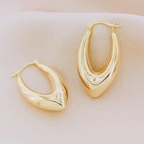 Women's Fashion Hollow Hoop Earring