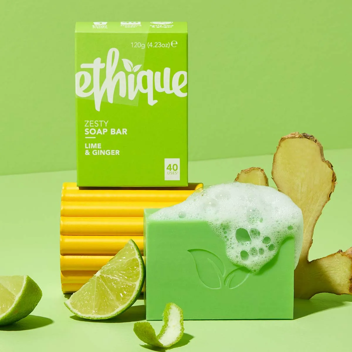 Zesty Lime & Ginger Soap Bar